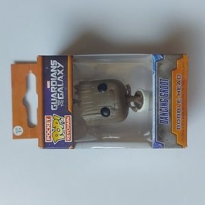 Guardians of the Galaxy dancing Groot bobblehead keychain, New